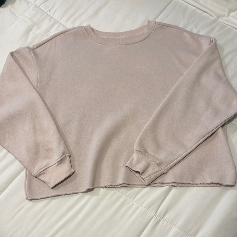 J.O & Co Soft Pink Fleece Pullover